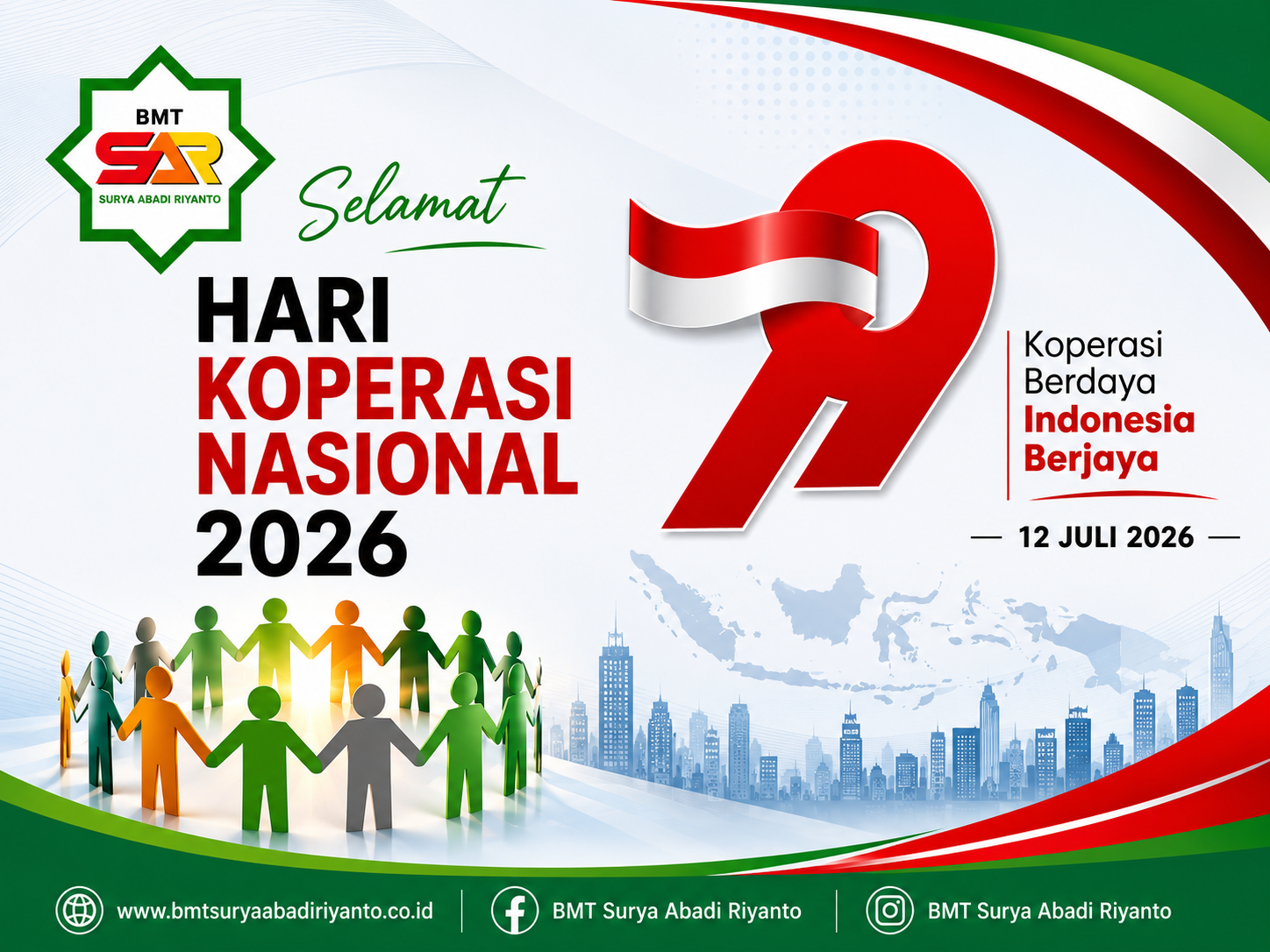 Hari Koperasi Nasional ke-79 Tahun 2026